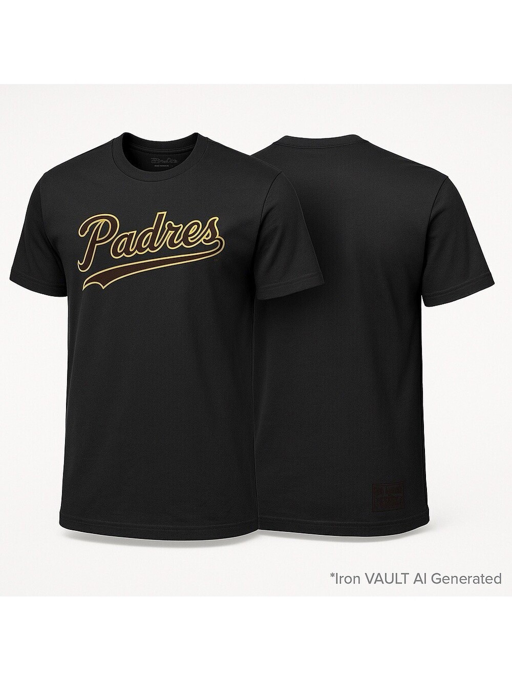 San Diego Padres Shirt Mens Med Grey Mitchell Ness Cooperstown Cotton Graphic